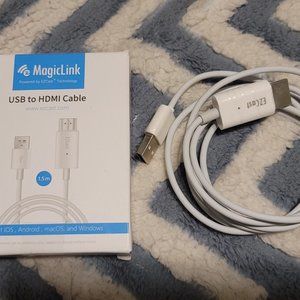 USB to HDMI cable